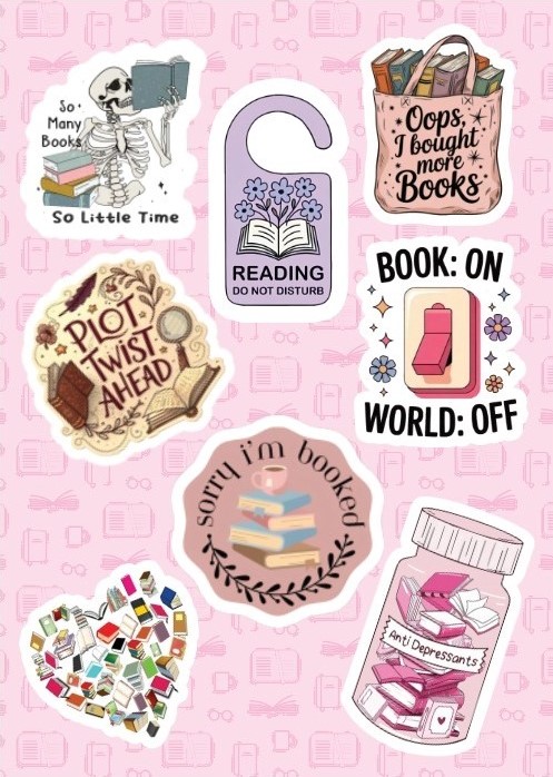 Reading stickers