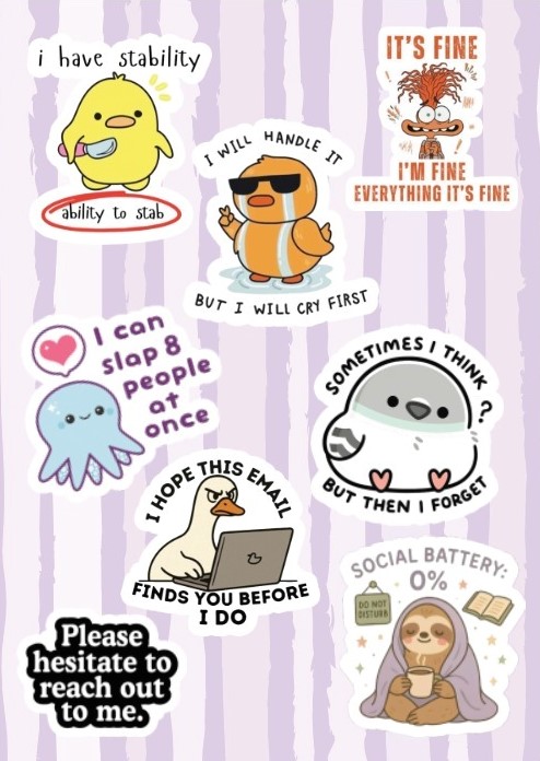 Funny Stickers