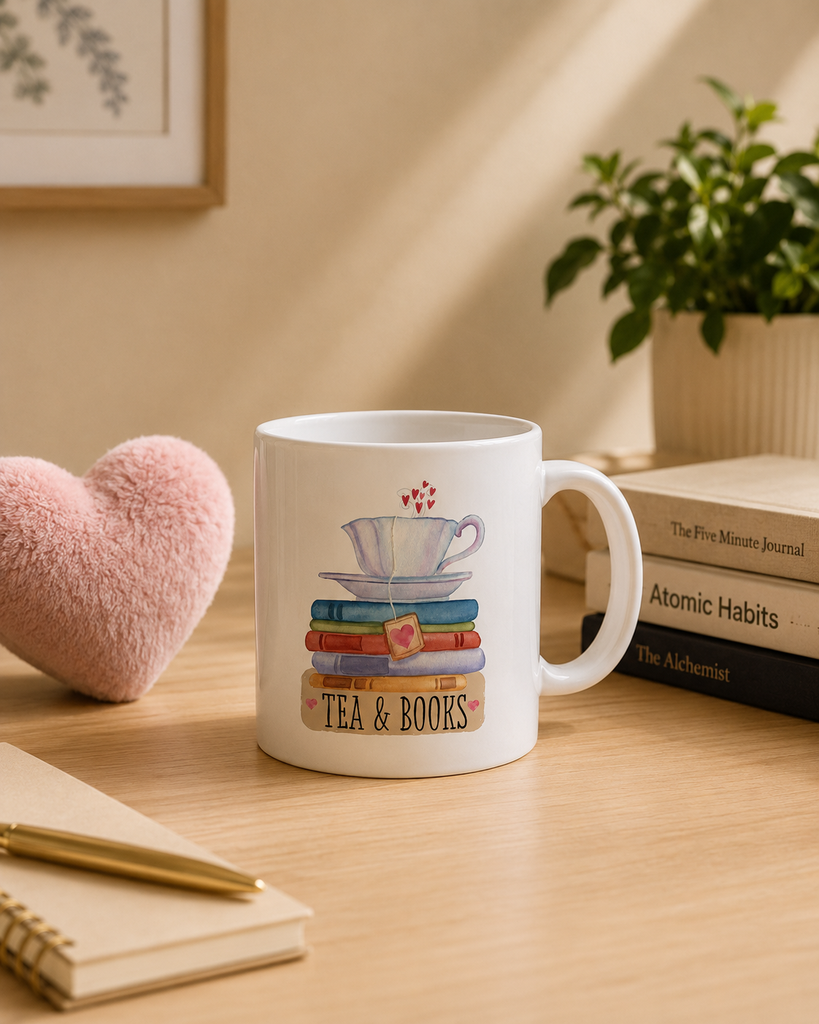 Tea & Books Mug