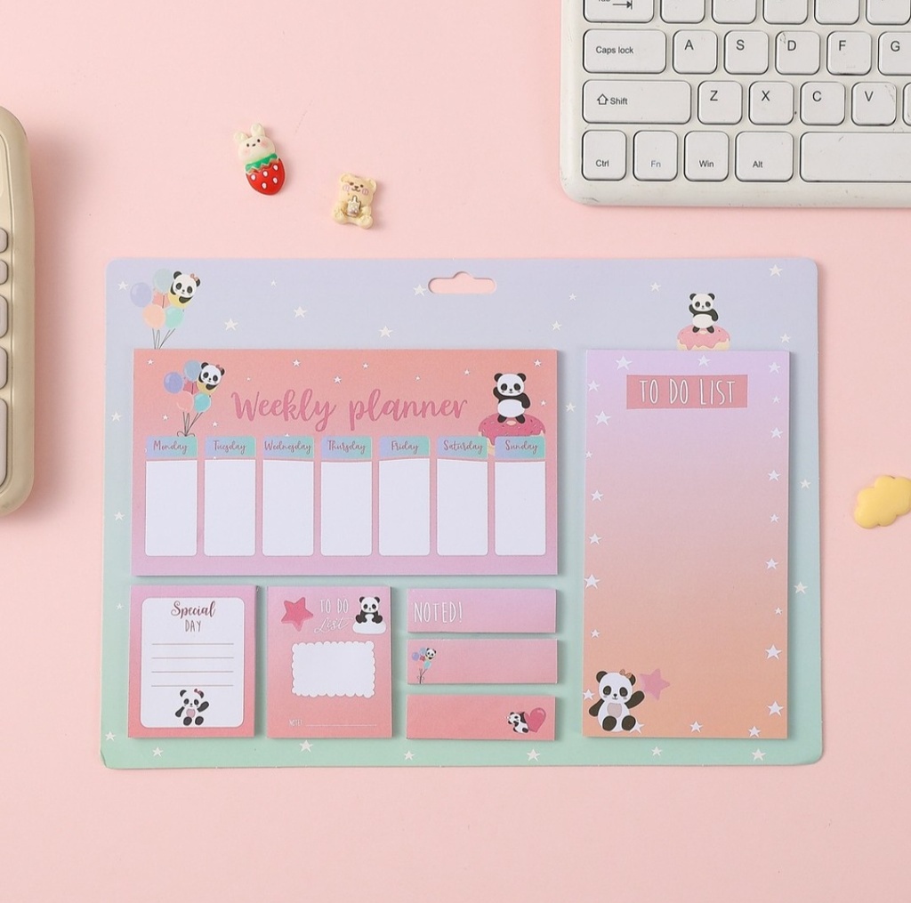 Weekly Planner Pink