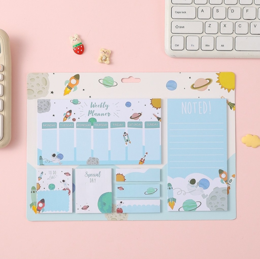 Weekly Planner Blue