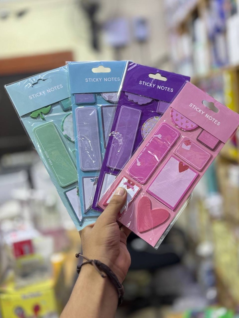 Sticky notes Set of 7