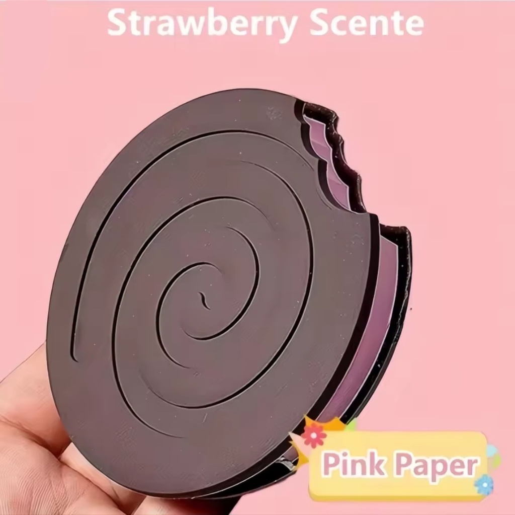 Strawberry Flavored Cookie Notebook