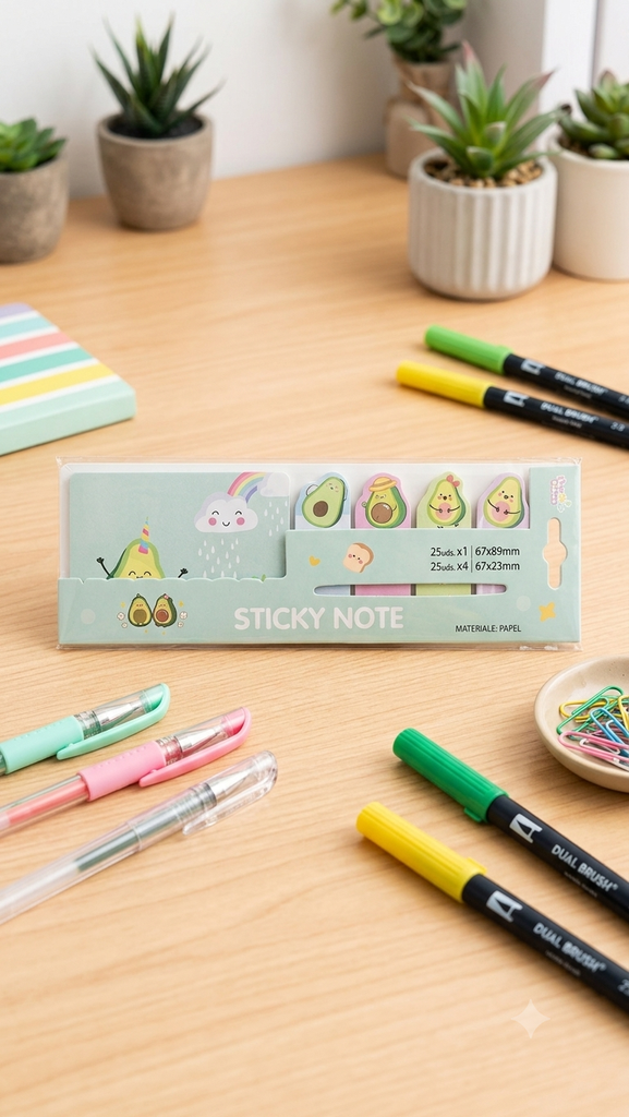 Avocado Sticky notes